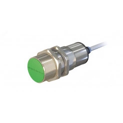 Датчик бесконтактный индуктивный двухпроводной АC/DC ВБИ-М30-76С-1352-Л Расстояние срабатывания Sn: 10 мм Частота переключения: 10 Гц Материал корпуса: Латунь никелированная Диаметром 30 мм IP67 Кабель 2 м со штуцером (ПВС ХЛ 2х0,35 мм?+1х0,35 м