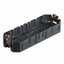 Универсальная монтажная коробка UT4 для установки в лючок без накладки (полиамид, черный) Универсальная монтажная коробка UT4 для установки в лючок без накладки (полиамид, черный)