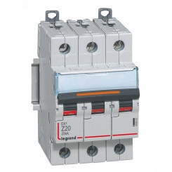 Выключатель автоматический трехполюсный 20А Z DX3 25kА