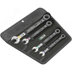 Набор гаечных ключей 6000 Joker 4 Imperial Set 1 с трещоткой 4 предмета Набор гаечных ключей 6000 Joker 4 Imperial Set 1 с трещоткой 4 предмета