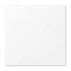 Крышка без отверстий (фиксация защёлкиванием), с суппортом, термопласт, белый матовый Крышка без отверстий (фиксация защёлкиванием), с суппортом, термопласт, белый матовый