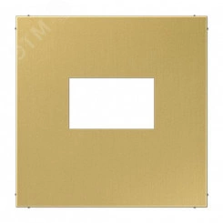 Плата для USB-зарядных устройств без видимого винта металл латунь Classic