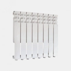 Радиатор алюминиевый S19 500/78 - 8 секций, 984 Вт