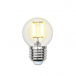 LED-G45-7,5W/NW/E27/CL GLA01TR Лампа светодиодная. Форма ''шар'', прозрачная. Серия Air. Белый свет (4000K). Картон. ТМ Uniel
