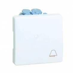 Кнопка клавишная свет, 10А 250В, S27 белый Кнопка клавишная свет, 10А 250В, S27 белый