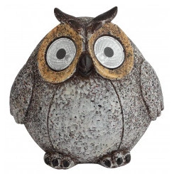 Садовый светильник Сова серая на солнечной батарее, полистоун, 11,5 см ERAFYS01-08 ЭРА Садовый светильник Сова серая на солнечной батарее, полистоун, 11,5 см ERAFYS01-08 ЭРА