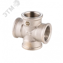 Крестовина ВВ 1/2' никелированная