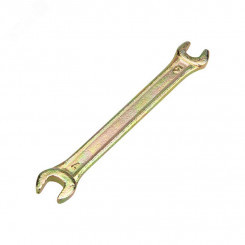 Ключ рожковый 6х7 мм, желтый цинк