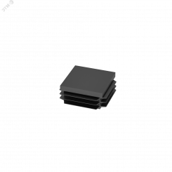 Заглушка для страт-профиля 41х41 мм RAL 9005 Черный