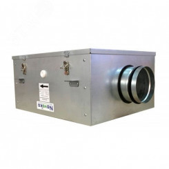 Вентилятор канальный круглый шумоизолированный VS(EC1)-250(P250), 0.17кВт, 1.3А