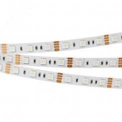 Лента RT-B60-10mm 12V RGB (14.4 W/m, IP20, 5060, 5m) (Arlight, Открытый)