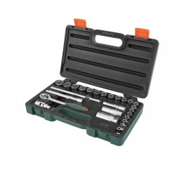 Набор головок торцевых 3/8''DR Super Tech, 26 предметов