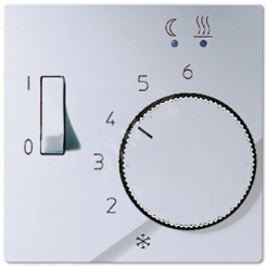 Накладка для регулятора подогрева пола Серия A500 Материал- термопласт Цвет- алюминий Накладка для регулятора подогрева пола Серия A500 Материал- термопласт Цвет- алюминий