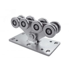 Тележка с 8 роликами, серия M Тележка с 8 роликами, серия M