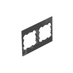 Крышка для напольного бокса Telitank на 2 устройства EK 110x77 мм (ПВХ, черный)