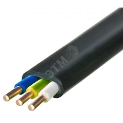 Кабель силовой ВВГ-Пнг(А)-LS 3х2.5ок(N.РЕ)-0.66   бухта 100м ТРТС