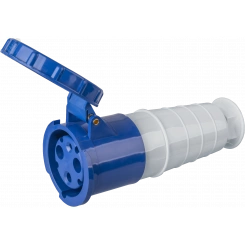 Розетка NCA-SR233-63-220 переносная 63А 2P+PE IP54