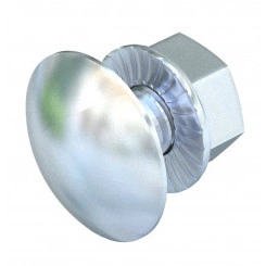 Болт с плоской головкой в комплекте с комб. гайкойM6x16 мм. Тип: FRSB 6x16 F