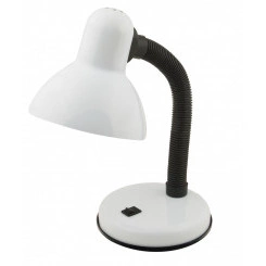 TLI-225 WHITE E27 Светильник настольный. Цоколь Е27. Механический выключатель. Белый. ТМ Uniel. TLI-225 WHITE E27 Светильник настольный. Цоколь Е27. Механический выключатель. Белый. ТМ Uniel.