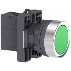 Кнопка ХА2 пружинно-возвратная зеленая 1НО Кнопка ХА2 пружинно-возвратная зеленая 1НО