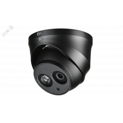 Видеокамера AHD/CVBS/CVI/TVI 2Мп купольная c ИК-подсветкой до 50м чёрная (2.8мм)