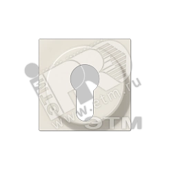 Крышка для выключателя с замком  слоновая кость