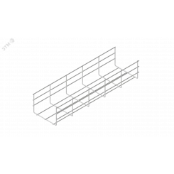 Проволочный лоток 100х300 L3000 мм INOX304 Проволочный лоток 100х300 L3000 мм INOX304