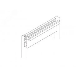 Профиль верхний подвесной подвижной створки Профиль верхний подвесной подвижной створки