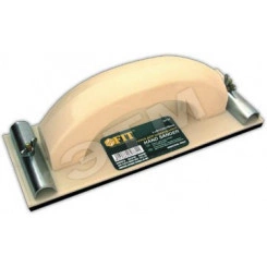 Терка д/наждачной бум.пластиковая с мет.прижимом 230х80 мм Терка д/наждачной бум.пластиковая с мет.прижимом 230х80 мм