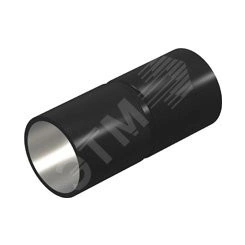 Муфта соединительная, черное покрытие ?25mm Муфта соединительная, черное покрытие ?25mm