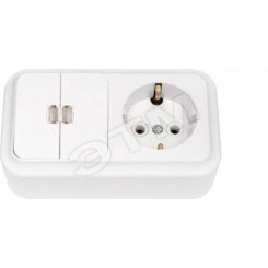 Беларусь блок нар2-кл выклс индик+розетка зк 2В-РЦ-569 Беларусь блок нар2-кл выклс индик+розетка зк 2В-РЦ-569