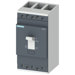 Выключатель автоматический 3rv1 в литом корпусе для защиты пусковых сборок от токов кз без расцепителя перегрузки ном. раб. ток IN=160А электронн. расцепитель рег. 1-10xln icu =120кА при 400В AC 3-пол. винт. клеммы Siemens 3RV13637CN10