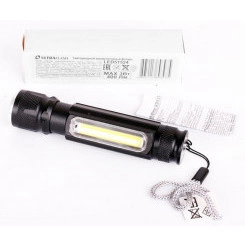Фонарь аккумуляторный LED51524 4В 2LED 3Вт фокус 4 реж. USB бокса черн. Ultraflash 14661 Фонарь аккумуляторный LED51524 4В 2LED 3Вт фокус 4 реж. USB бокса черн. Ultraflash 14661