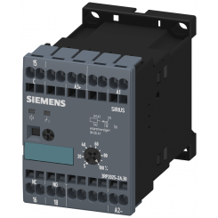 Реле времени электронное задержка на включение 1пер. контакт AC/DC 24В AC 200 до 240В 0.05с…100ч ширина установки 45мм пруж. клеммы зажим для клетки Siemens 3RP20252AP30