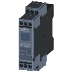 Реле контроля цифровое для 3ф напряжения с нейтральным проводом для IO-Link AC 50-60Гц 3X 160-690В чередование фаз выпадение фазы гистерезис 1-20В время задержки срабатывания 1 перекл. контакт винтовой зажим Siemens 3UG48161AA40