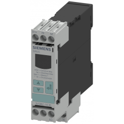 Реле контроля тока электронное 22.5мм от 2 до 500мА AC/DC превыш. и пониж. 24В AC/DC DC и AC 50 до 60Гц и задержка всплеска 0.1 до 20с гистерезис 0.1 до 250мА 1 перекидн. контакт с или без лога ошибок винт. клеммы Siemens 3UG46211AA30