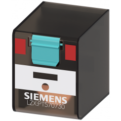 Реле втычное 4п контакта с твердым золочением 230В AC Siemens LZX:PT580730