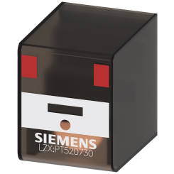 Реле втычное 4п контакта без теста 230В AC Siemens LZX:PT520730