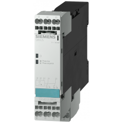 Реле контроля выпадения фазы ичередования фаз 3X 160 до 690В AC 50 до 60Гц 2 перекидных контакта пружинное присоединение Siemens 3UG45122BR20