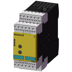 Реле безопасности SIRIUS для мониторинг остановки 24В DC 45мм пруж. клеммы мгновенный : 3НО 1НЗ задержка: 0 mk: 3 автозапуск базового блока макс. достижение. cat. en954-1: 4 макс. достичь. сил до iec61508:3 Siemens 3TK28100BA02