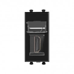 Розетка HDMI 1мод. Avanti "Черный квадрат" тип А-А модульная DKC 4402251