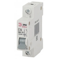Автоматический выключатель 1P 50А (C) 4,5кА ВА 47-29 (12/180/3600) SIMPLE-mod-08 Автоматический выключатель 1P 50А (C) 4,5кА ВА 47-29 (12/180/3600) SIMPLE-mod-08