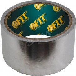 Лента алюминиевая клейкая, 50 мм х 10 м