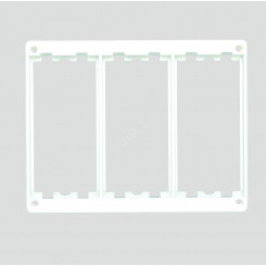 Connect Рамка на 3 S-модуля к монтажным коробкам SM350, SM360, Сима Класик, белый