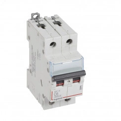 Выключатель автоматический двухполюсный 6А C DX3-E 6кА Выключатель автоматический двухполюсный 6А C DX3-E 6кА