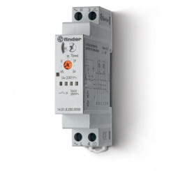 Электронные лестничные таймеры Мультифункциональные, 3 или 4 проводная система, 1NO 16A, Упаковка с 1 реле