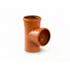 Тройник для наружной канализации 110x110/87.5 Тройник для наружной канализации 110x110/87.5