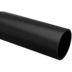 Труба гладкая жесткая ПНД d20 черная (25м)