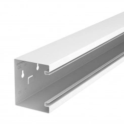 Кабельный канал Rapid 80 90x110x2000 мм (сталь светло-серый) Кабельный канал Rapid 80 90x110x2000 мм (сталь светло-серый)