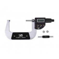 Микрометр электронный цифровой МКЦ-100 0.001 мм 4-кн. поверка завод. Микрометр электронный цифровой МКЦ-100 0.001 мм 4-кн. поверка завод.